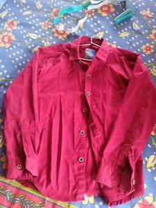 Boys Maroon shirt