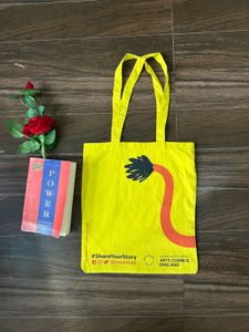 BookTrust Yellow Tote Bag