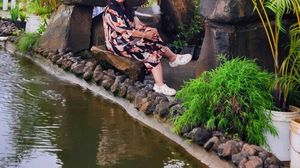 Boho Style Midi Dress