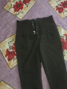 Black High Waist Jeans