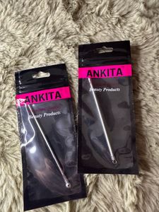 stainless steel blackhead removers set of 2