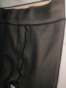 Flawless Legs Fake Translucent Warm Plush Lined El