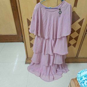 Beautiful Mauve Doll Middi