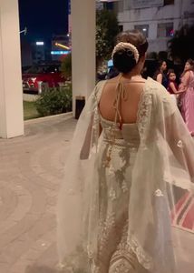 Lehnga Choli Pista Color