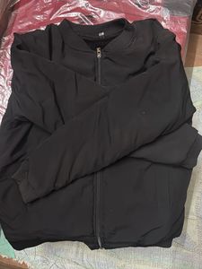 Fur jacket black colour