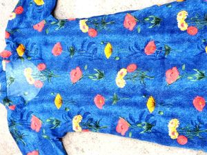 Floral Print Kurta