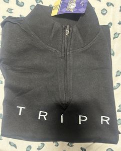 TRIPR Black T-Shirt - Size L