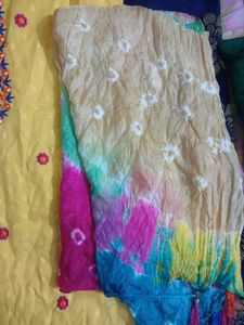 Yellow Embroidered Salwar Kameez Suit