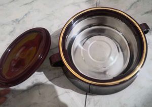 Stylish Maroon Casserole Dish