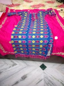 Heavy Kurta Pant With Dupatta