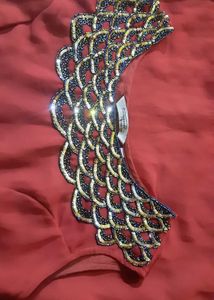 Red Embellished Dress