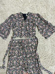 Floral Two-Piece Co-ord Set
