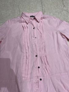 Zara Pink Button Down Top