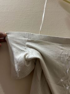 Off-Shoulder Knit Top