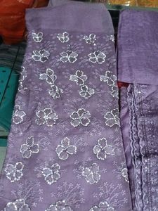 Lavender Dress Material