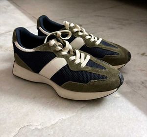 SOLEPLAY WESTSIDE OLIVE SUEDE SNEAKERS 41