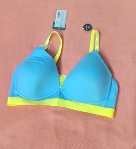 Blue T-Shirt Bra