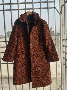 Vintage Animal Print Coat