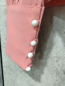 Peach Vero Moda Formal Shirt 🌸