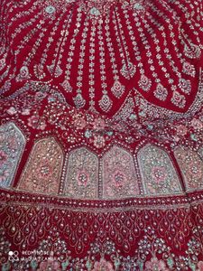 rose pink bridal lehenga choli