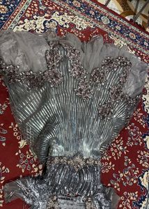Designer Elegant  Gown . 1 Time Use Only
