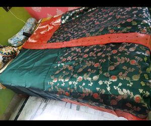 New Jal Katan Green Saree