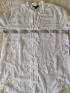 White Embroidered Tunic
