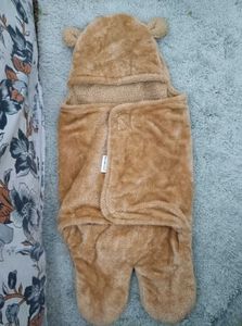 Adorable Bear Baby Swaddle Blanket
