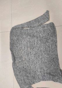H&amp;M Gray Long Sleeve Shirt