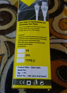 Data Cable USB Portable Cabl