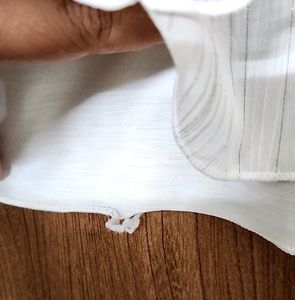 Part wear White Sleeve Less Top