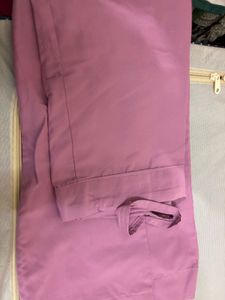 Elegant Pink Floral Saree with blouse petticoat