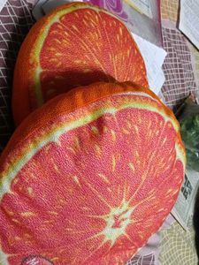 A Soft Orange Cushion