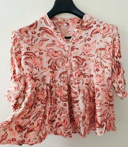 Floral Print Blouse