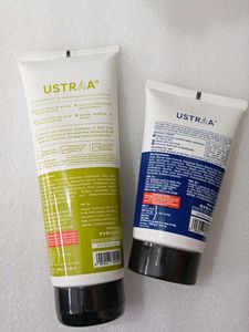 Ustraa Face Wash &amp; Scrub combo