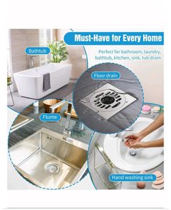 25 Pcs Drain Cover for Bathroom