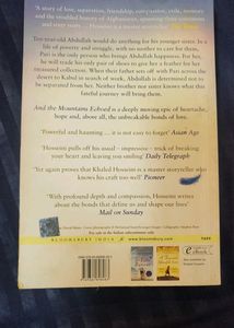 And The Mountains Echoed By Khaled Hosseini