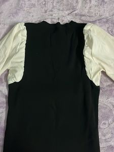 Black And White Mini Dress