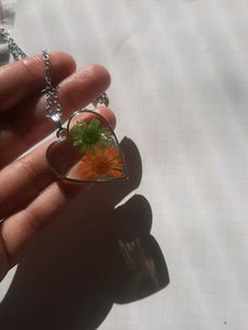 Real Flower Pendant