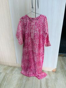 Pink Suit With Dupata And Pants