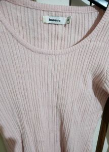 Bossini Pastel Pink Skivi Sweater Top