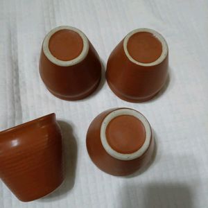 Kulhad Cups Set Of 4