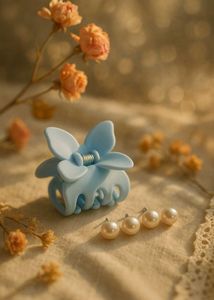 Cute Blue Hair Clip