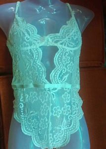 Delicate White Lace Bodysuit