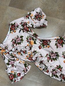 Floral Ruffle Dress