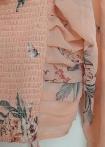 Cute Floral Crop Top