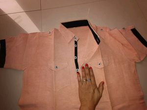 Designer Pathani Style Khadi Cotton Short Shirt 👕