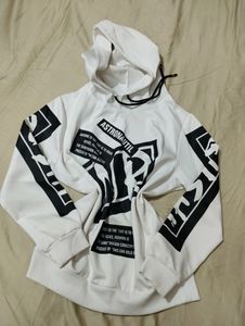 Sale💥Shein Typographic Print Hooded Sweatshirt