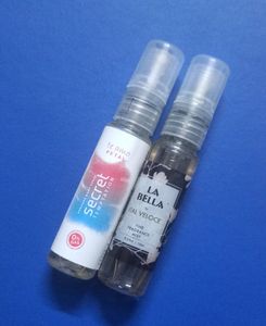 LA BELLA and Secret Temptation Perfume Body Spray