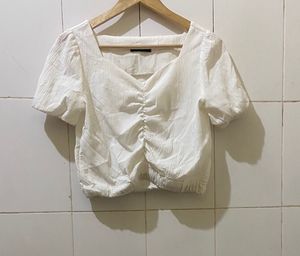 PICK ME Korea White Shirt